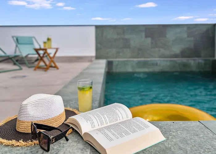 Villa Aurea, Piscina Privada, Solarium, Vistas Telde